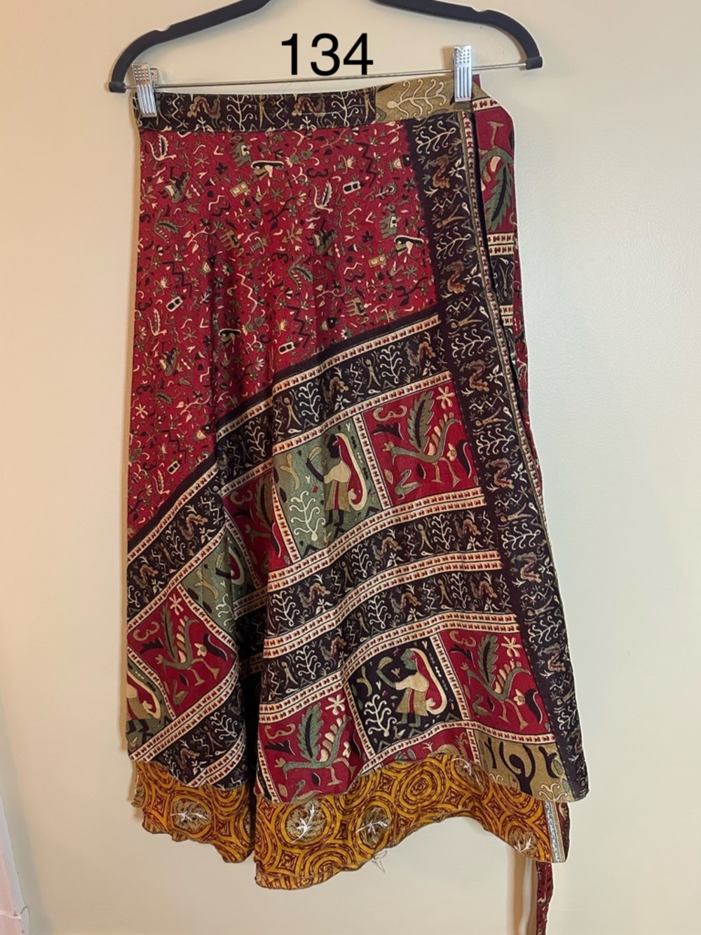 Maxi Sari Wrap Skirt (14-20)